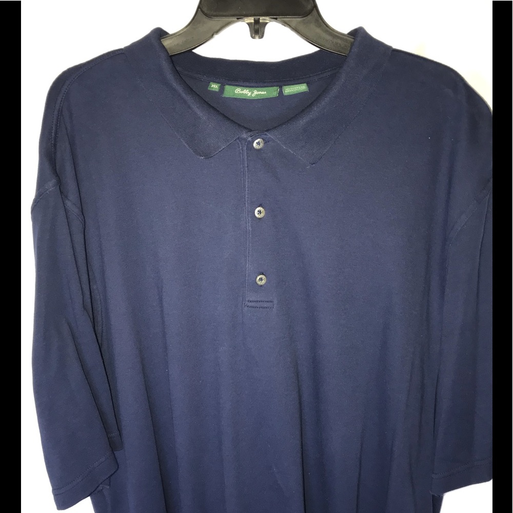 Bobby Jones navy blue golf shirt 2XL